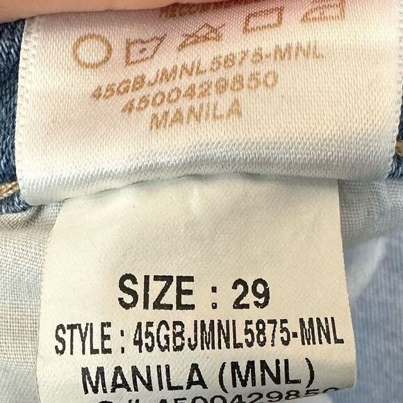 Joes Jeans Manila Slim Distressed Ankle Jeans - Picture 11 of 12